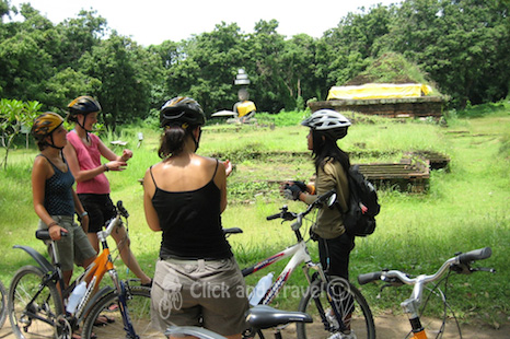 Half day bicycle tour south of Chiang Mai Thailand image