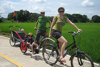 cycle touring with kids