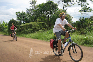 3-daagse fietstoer, zonder gids, ten noorden van Chiang Mai Thailand: foto