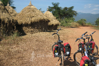 10-daagse fietstoer, zonder gids, rondom Chiang Mai Thailand: foto