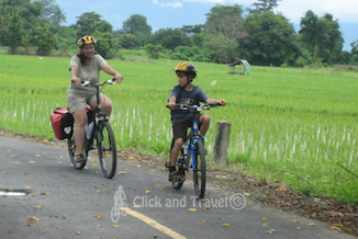 2-day bicycle tour east of Chiang Mai Thailand image