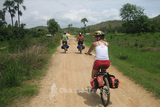 4-daagse fietstoer rondom Chiang Mai Thailand foto