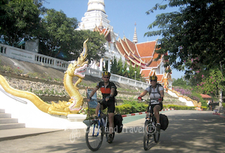 10-daagse fietstoer, zonder gids, rondom Chiang Mai Thailand: foto