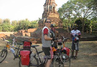 3-daagse fietstoer, zonder gids, ten oosten van Chiang Mai Thailand: foto