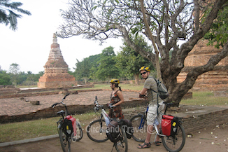 10-daagse fietstoer, zonder gids, rondom Chiang Mai Thailand: foto