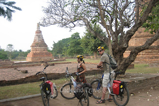 4-daagse fietstoer rondom Chiang Mai Thailand foto