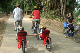 cycle touring with kids