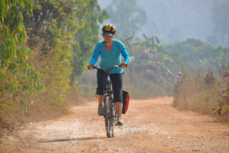 Fietsen in Chiang Mai Thailand foto